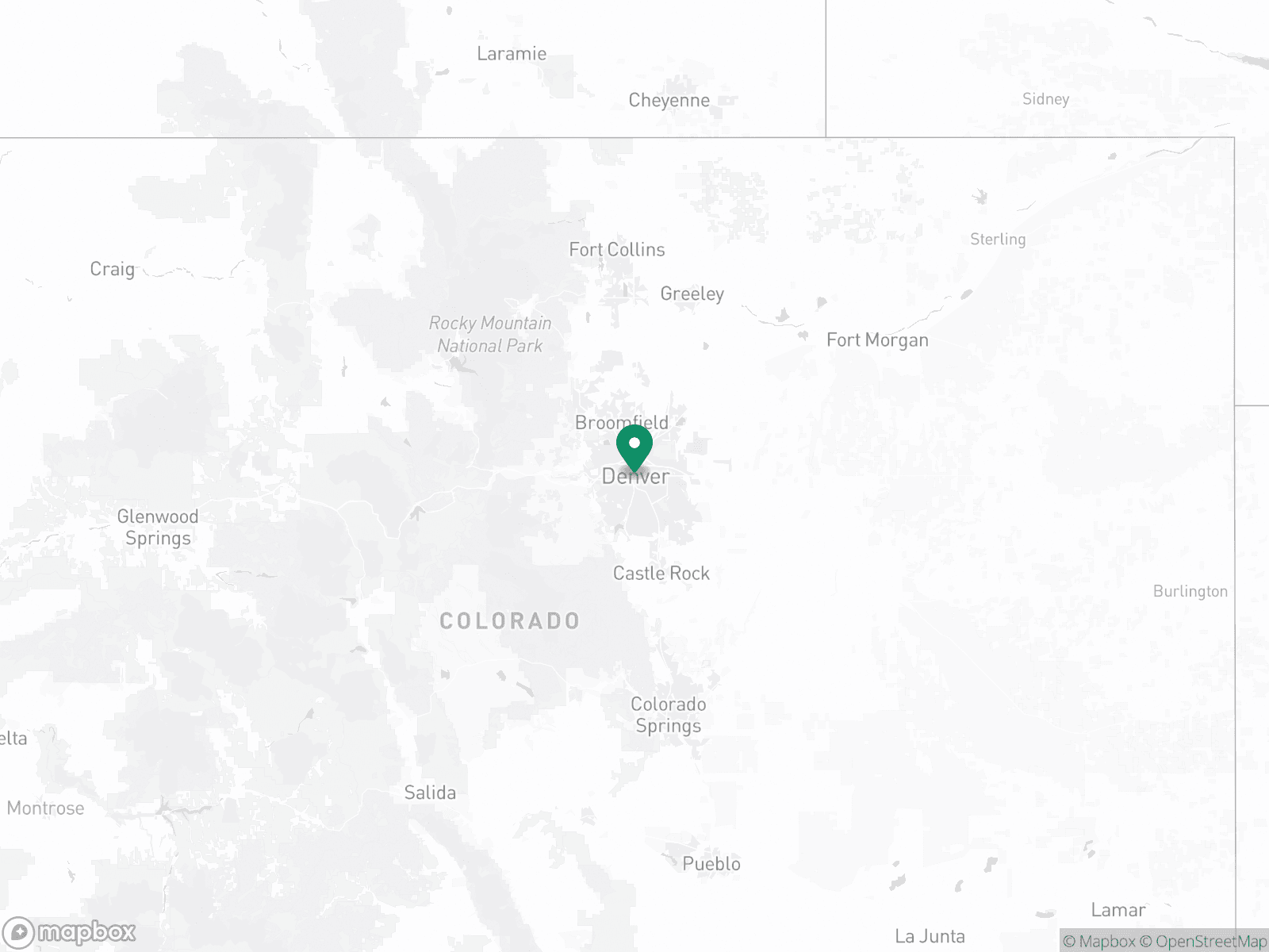 Practice Location Map