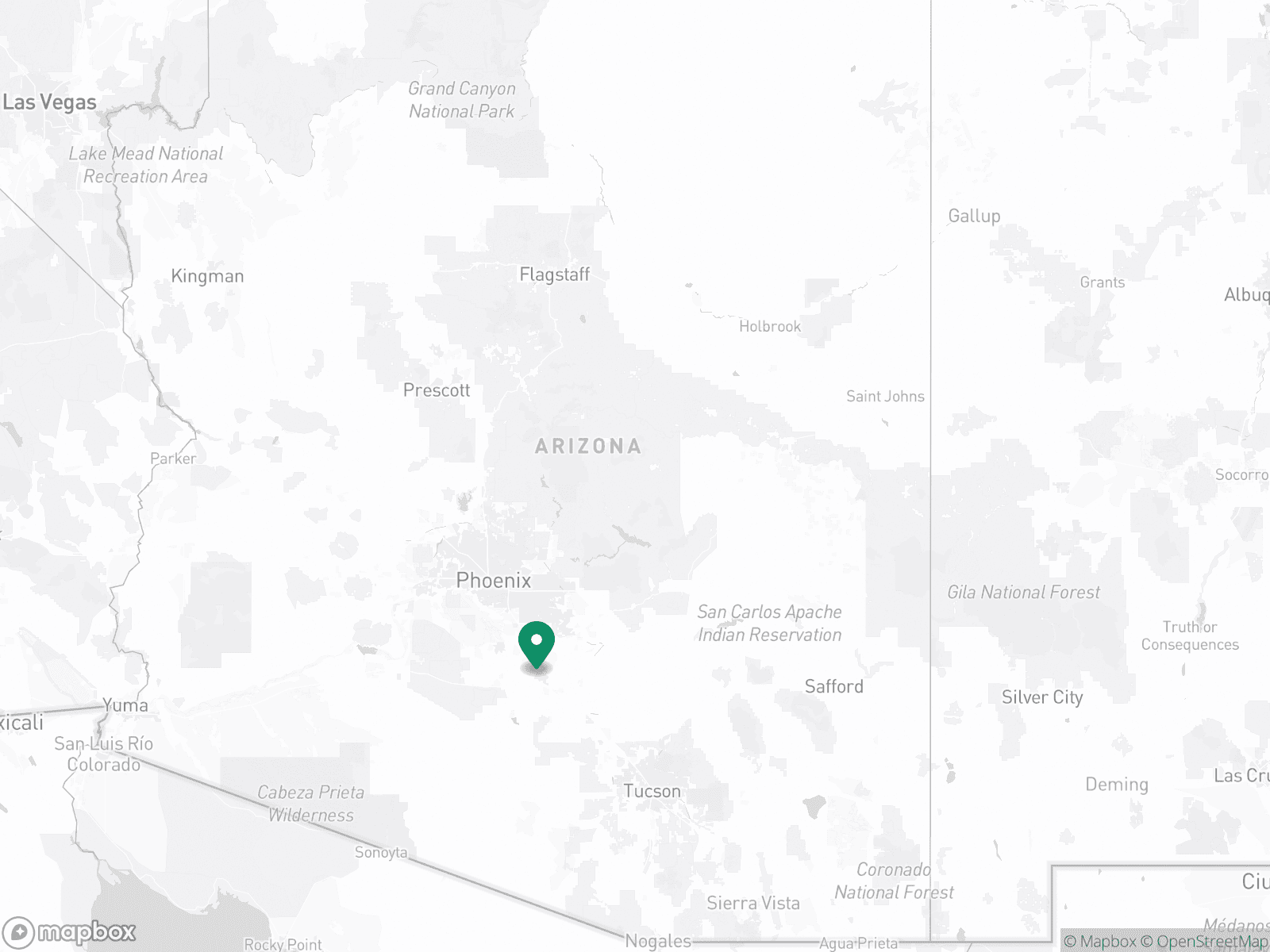Practice Location Map
