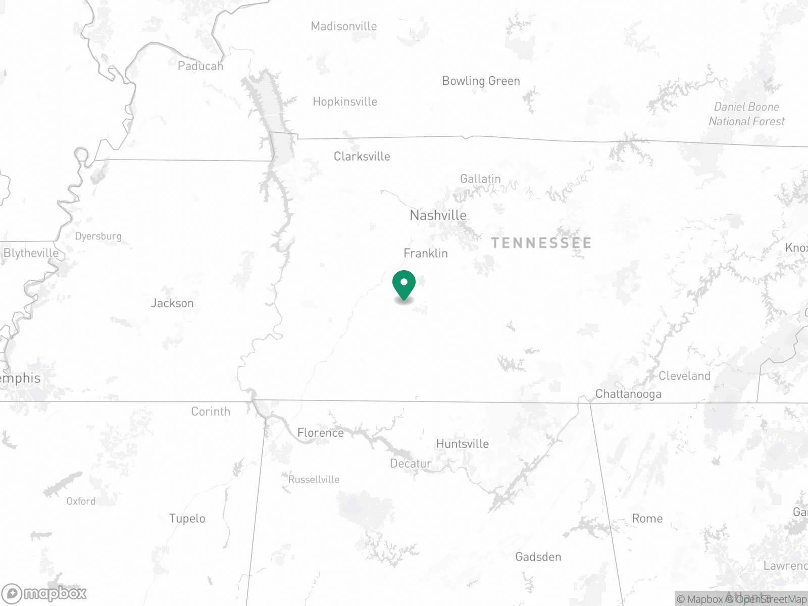 Practice Location Map