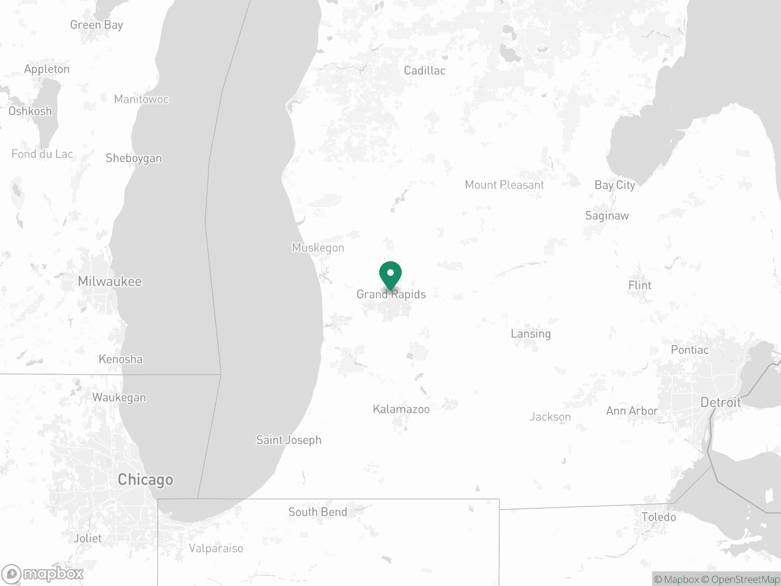 Practice Location Map