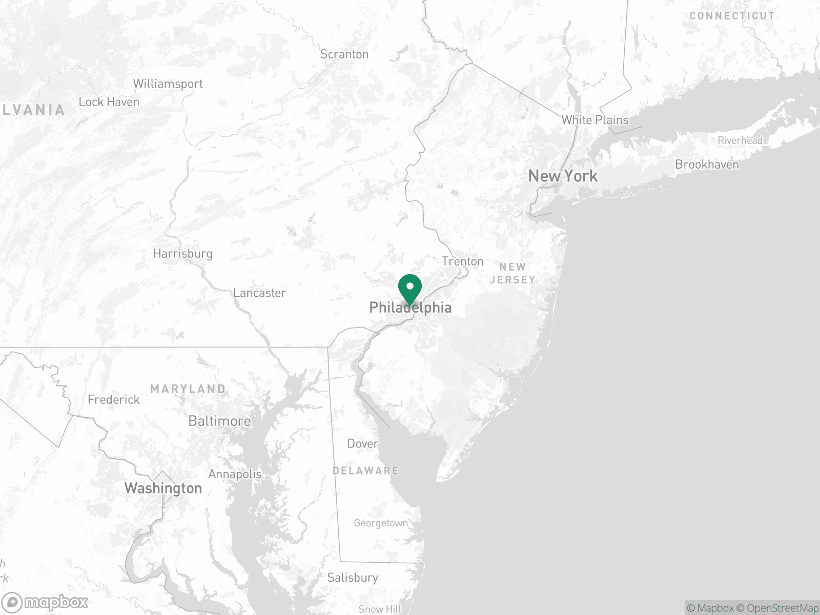 Practice Location Map