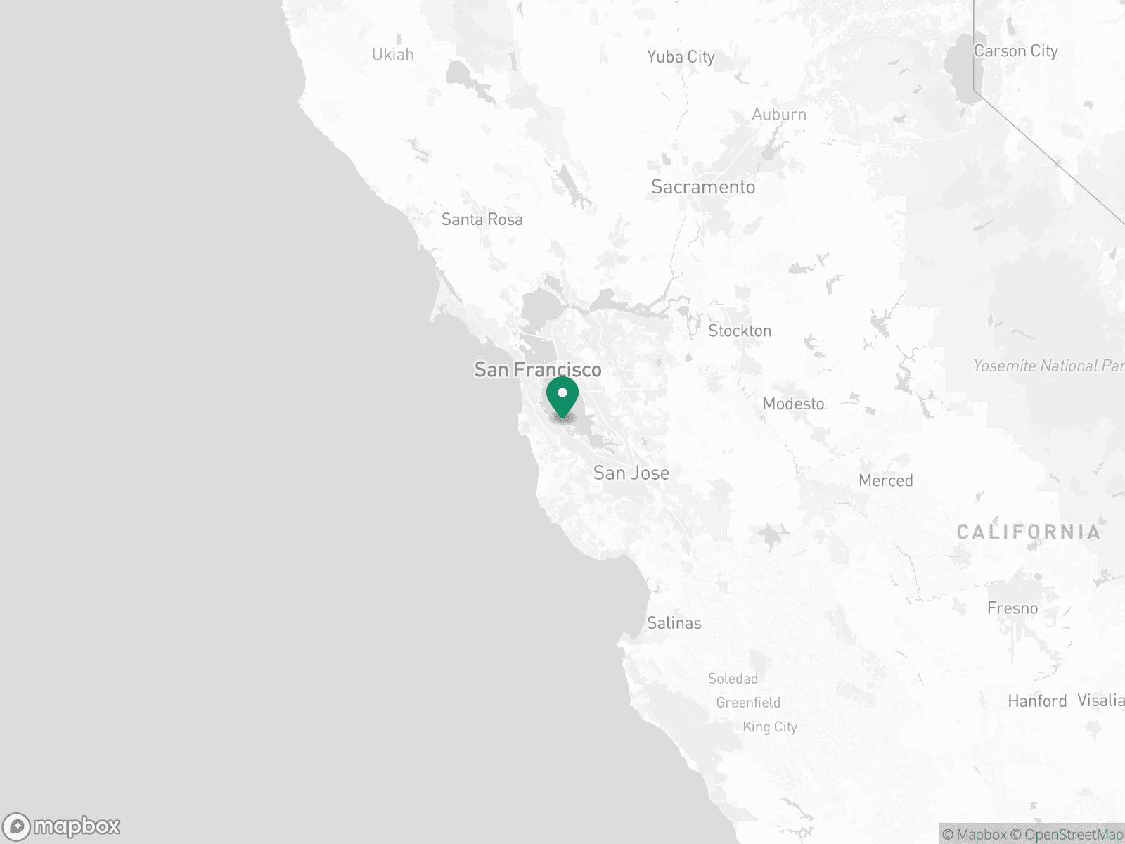 Practice Location Map
