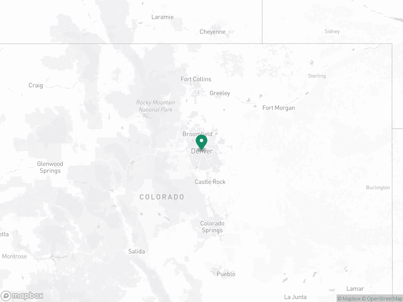 Practice Location Map