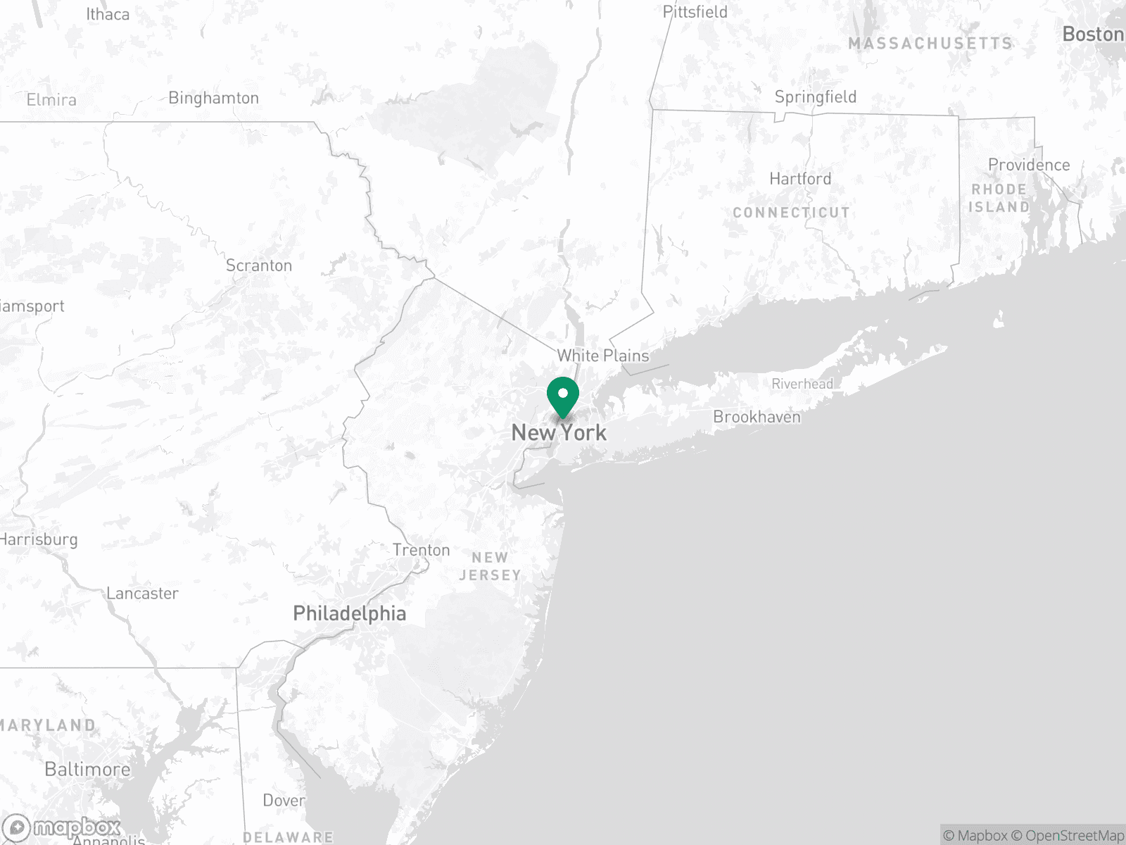 Practice Location Map