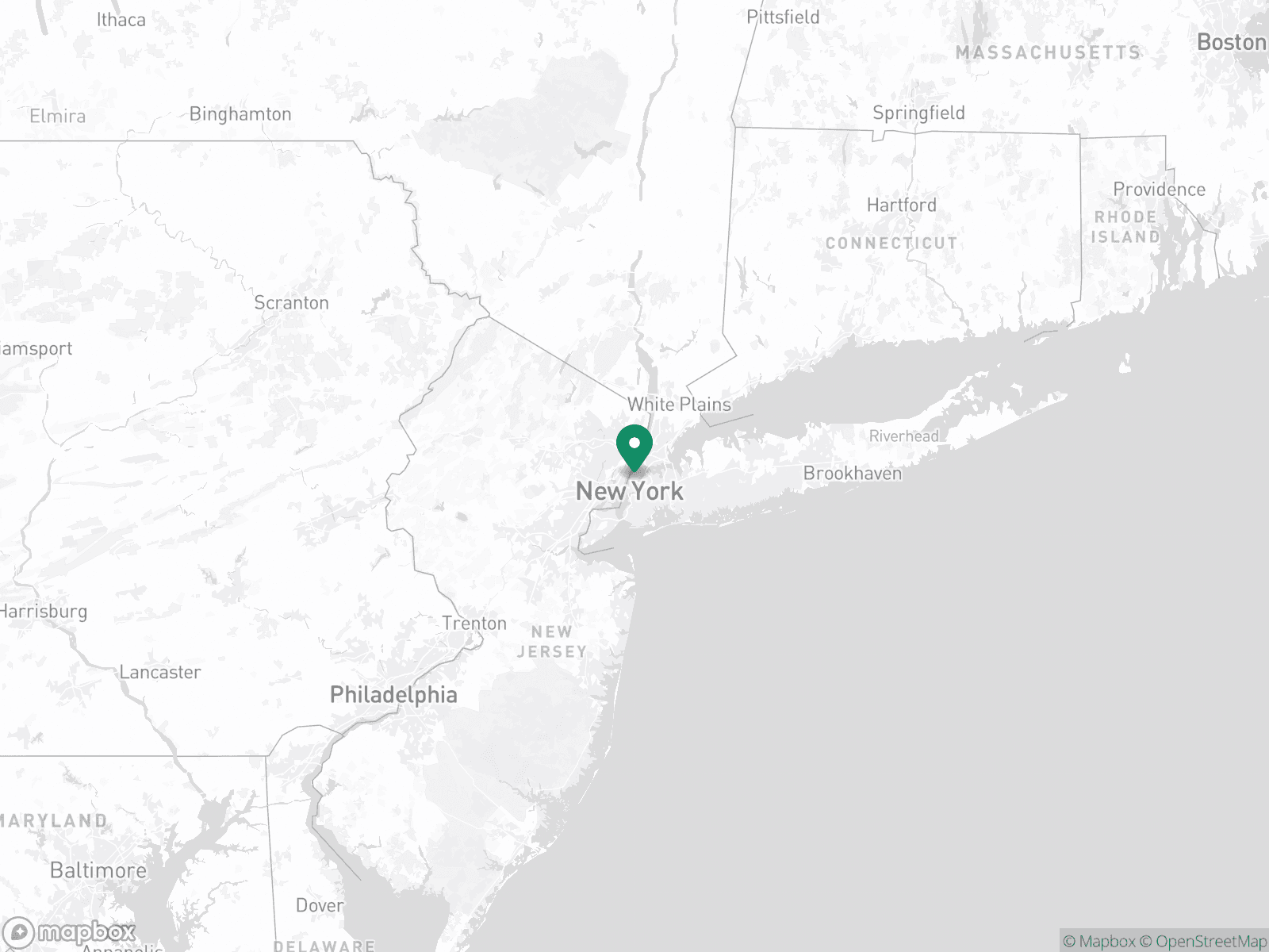 Practice Location Map