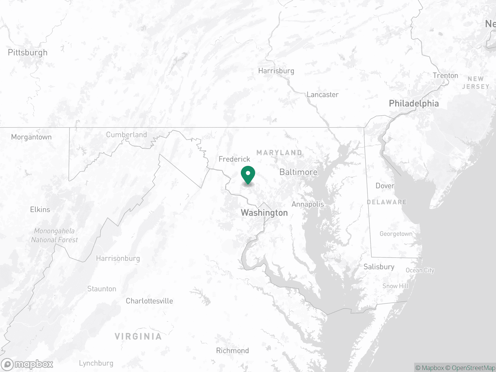 Practice Location Map