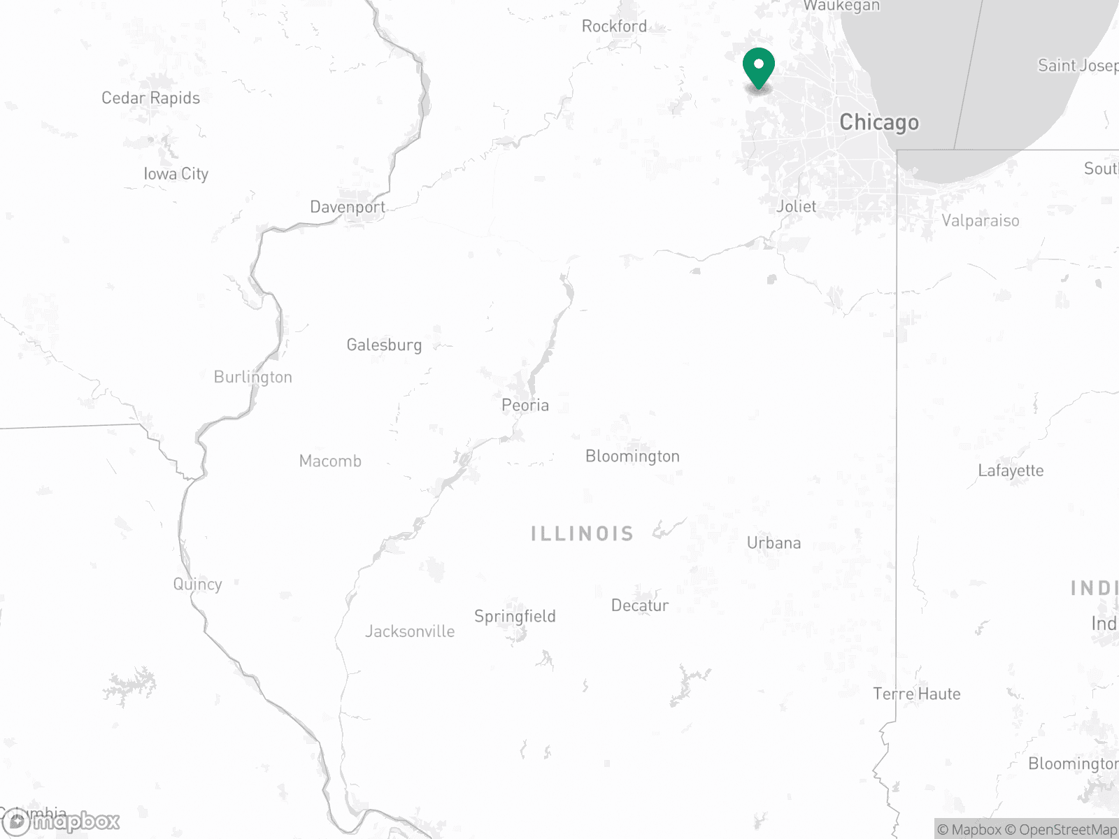 Practice Location Map