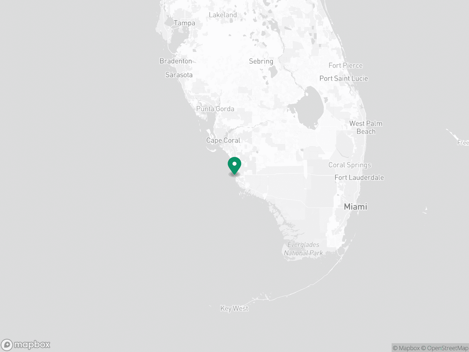 Practice Location Map