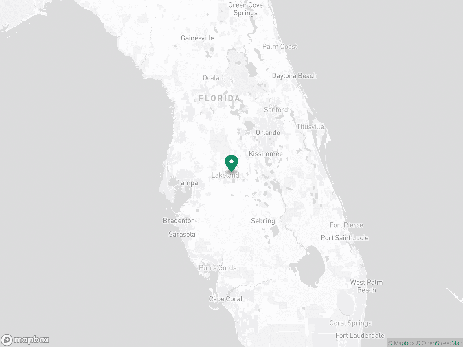 Practice Location Map