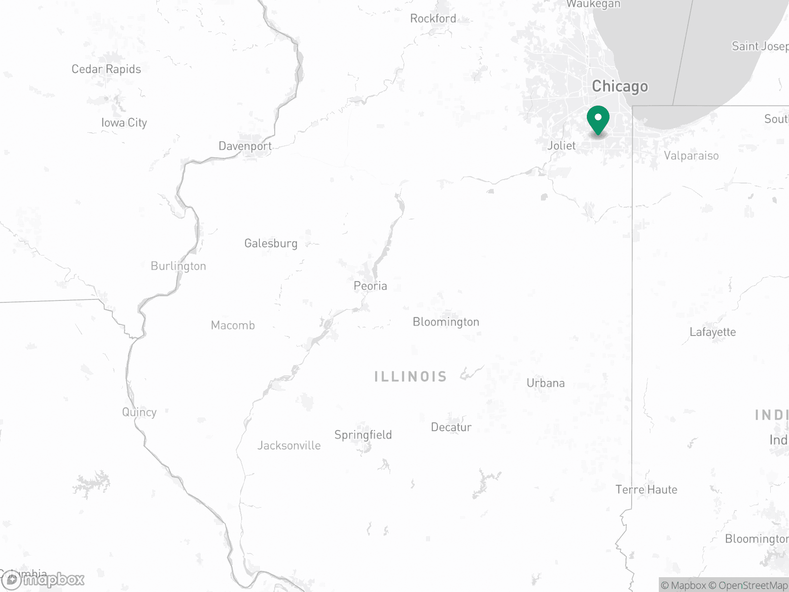 Practice Location Map