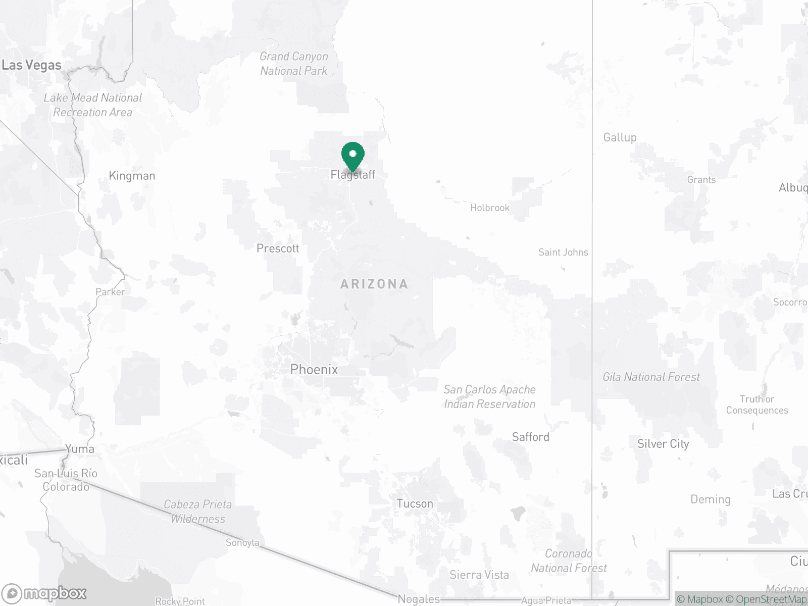 Practice Location Map