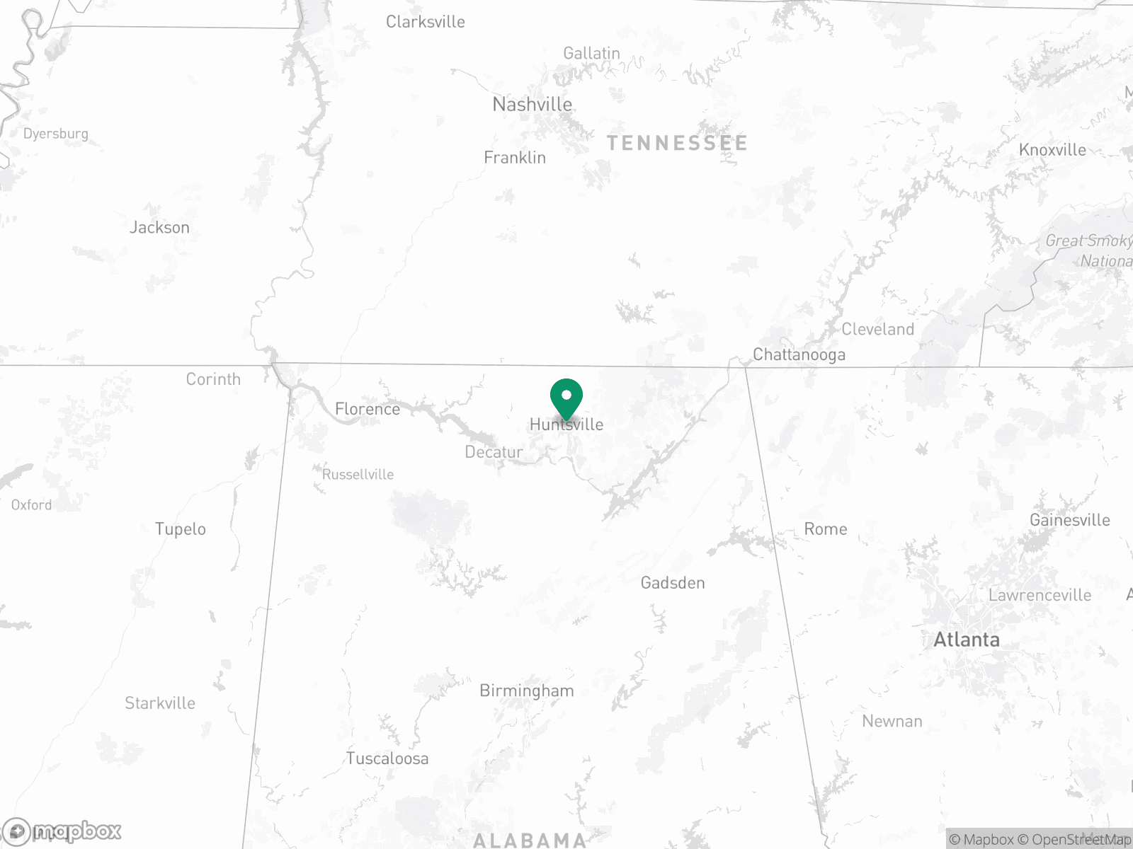 Practice Location Map