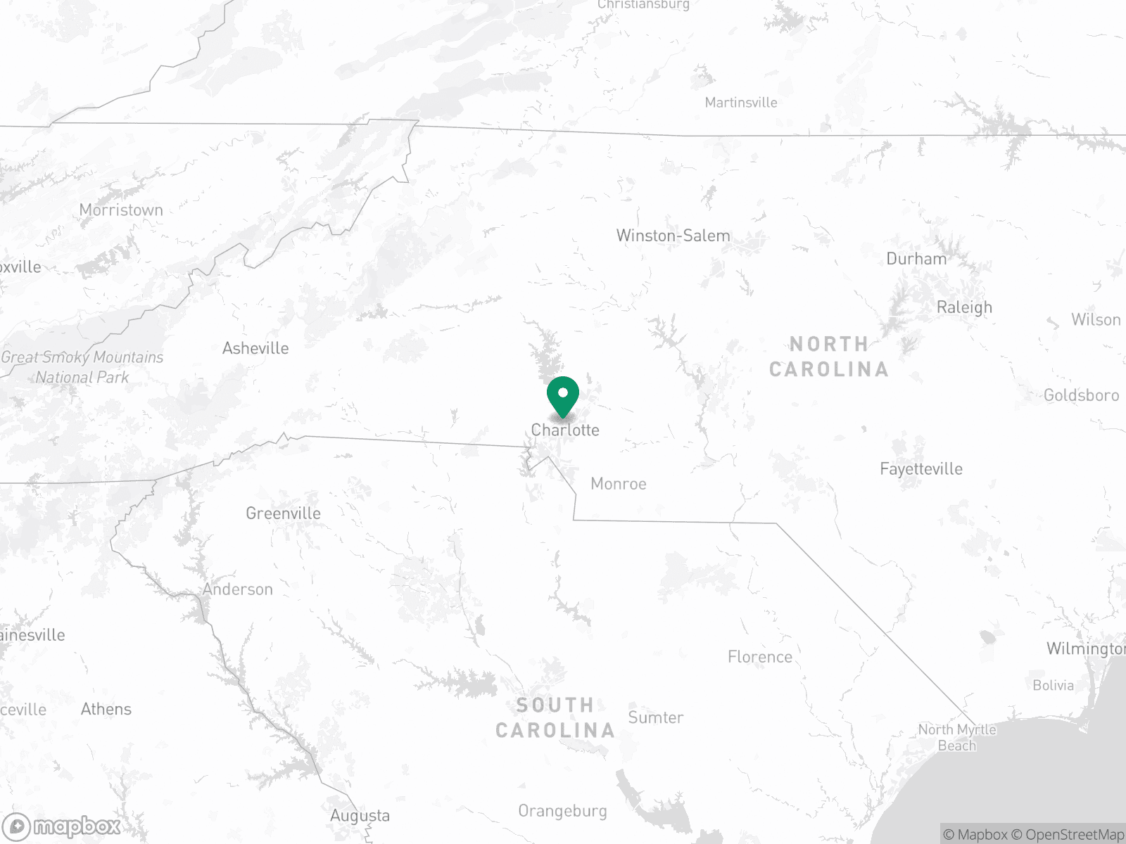 Practice Location Map