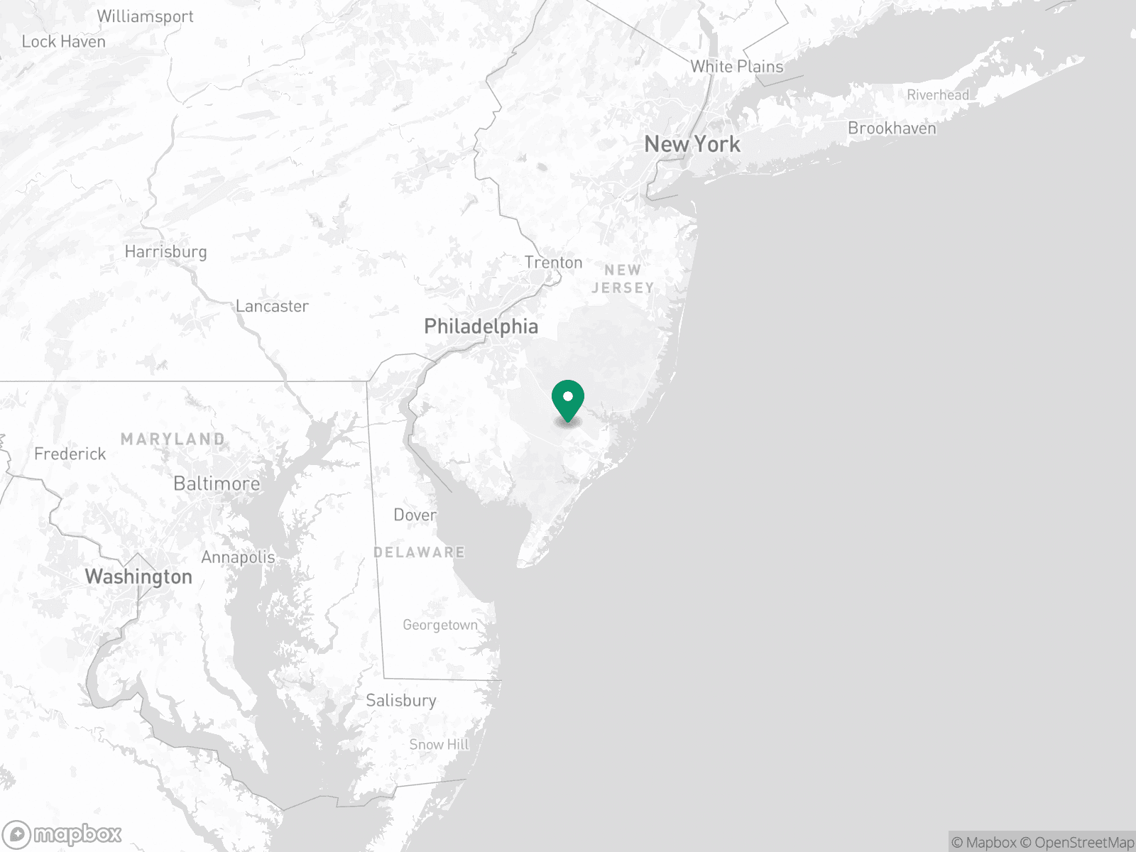 Practice Location Map