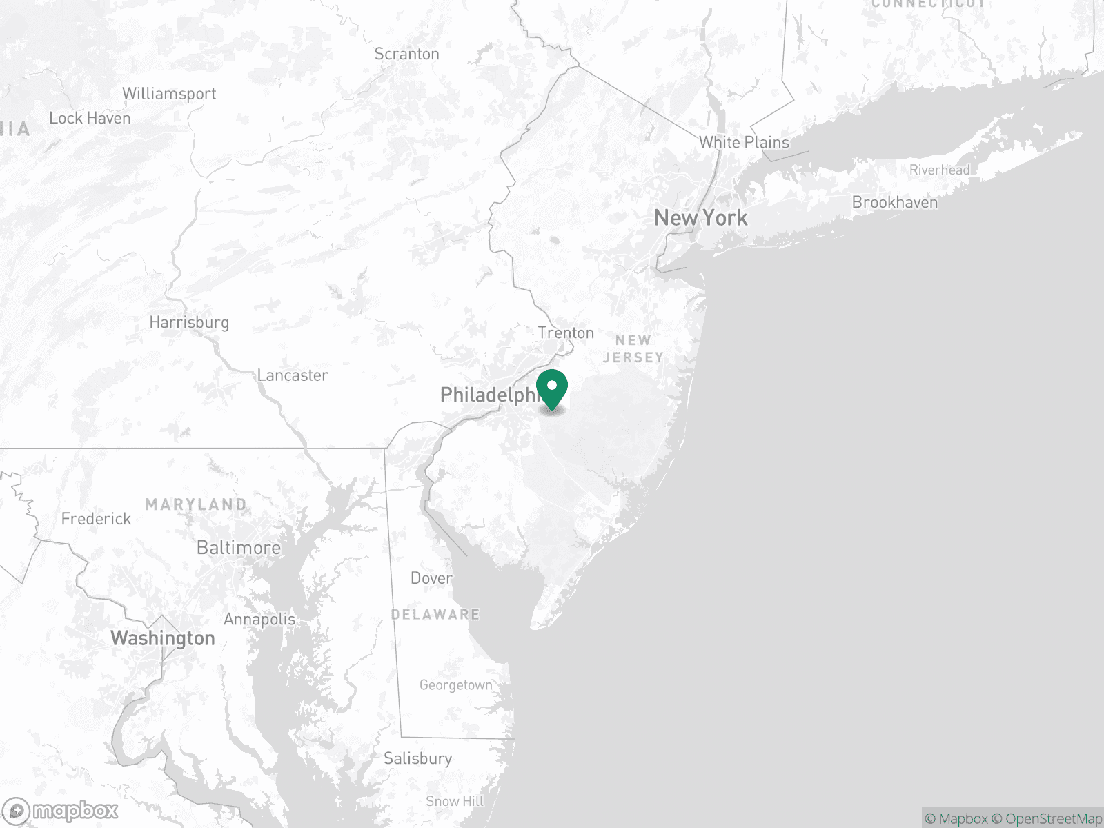 Practice Location Map