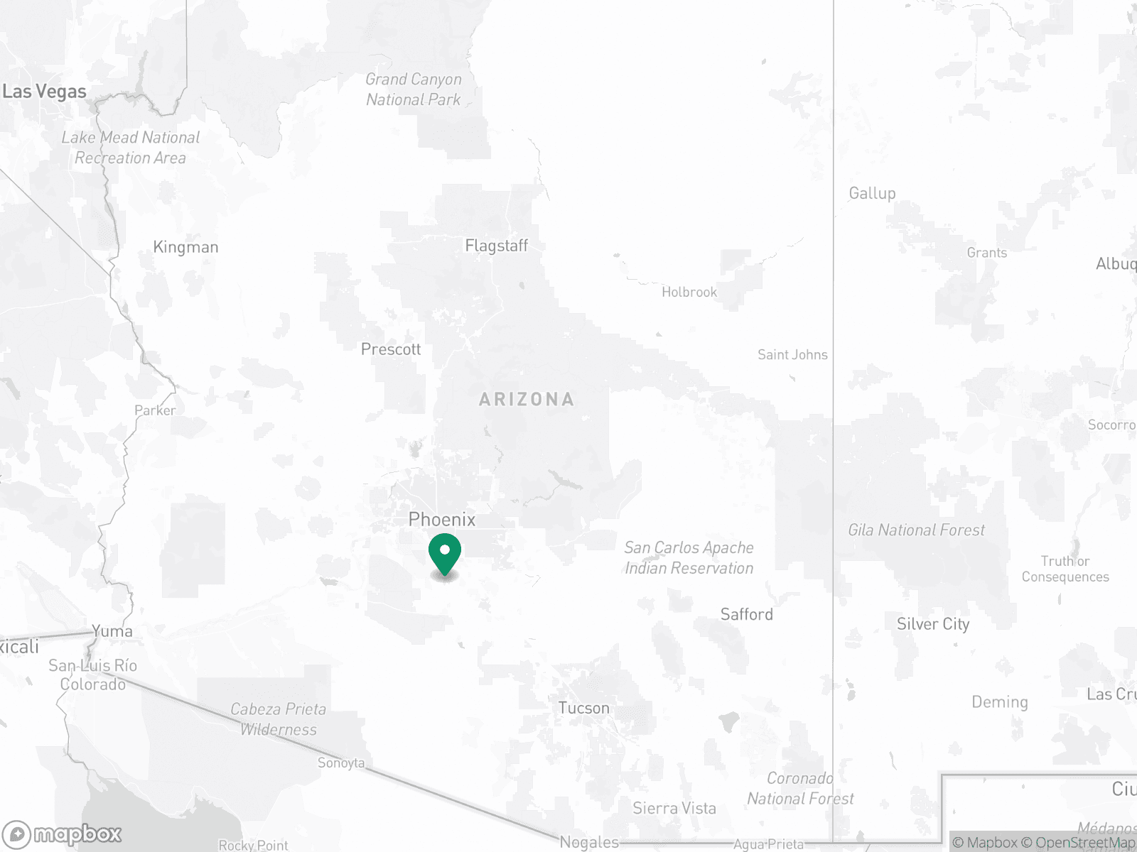 Practice Location Map