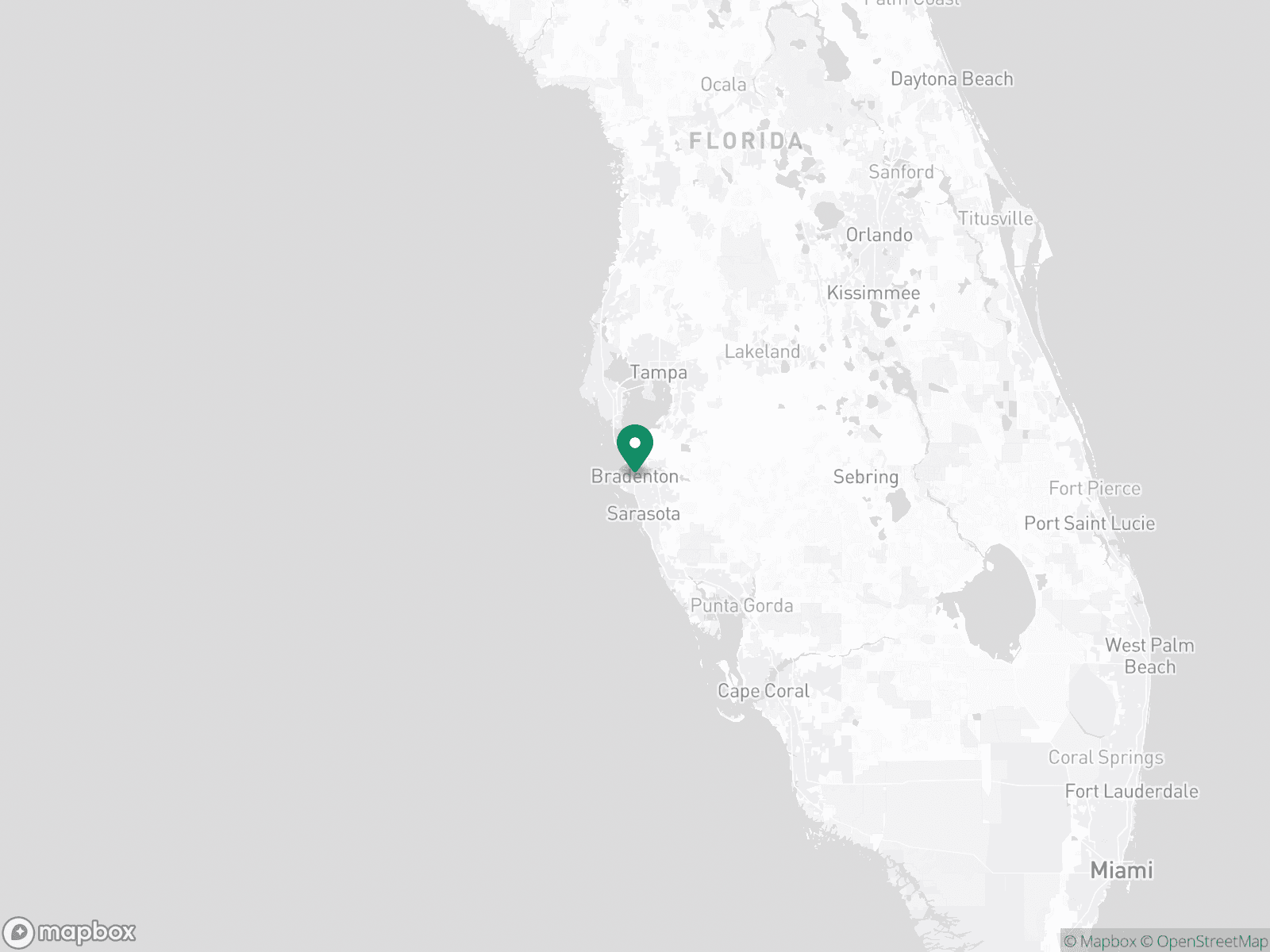 Practice Location Map