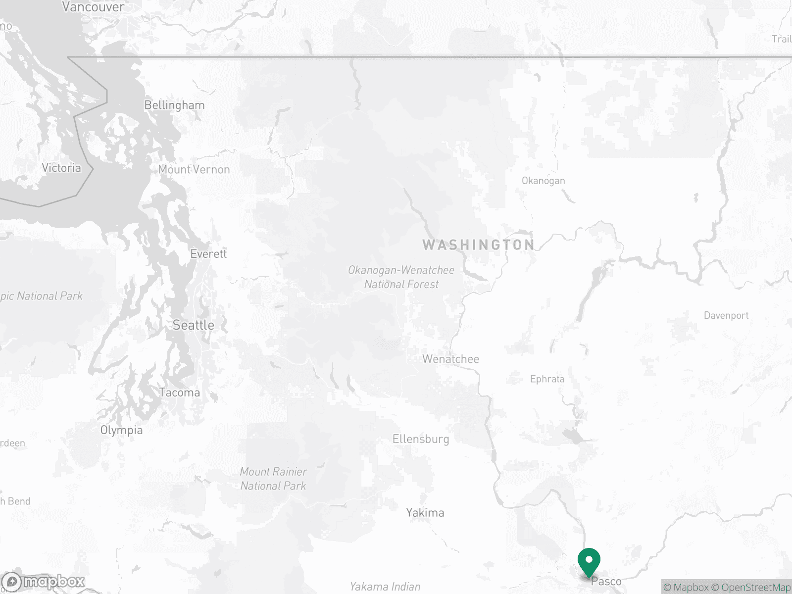 Practice Location Map