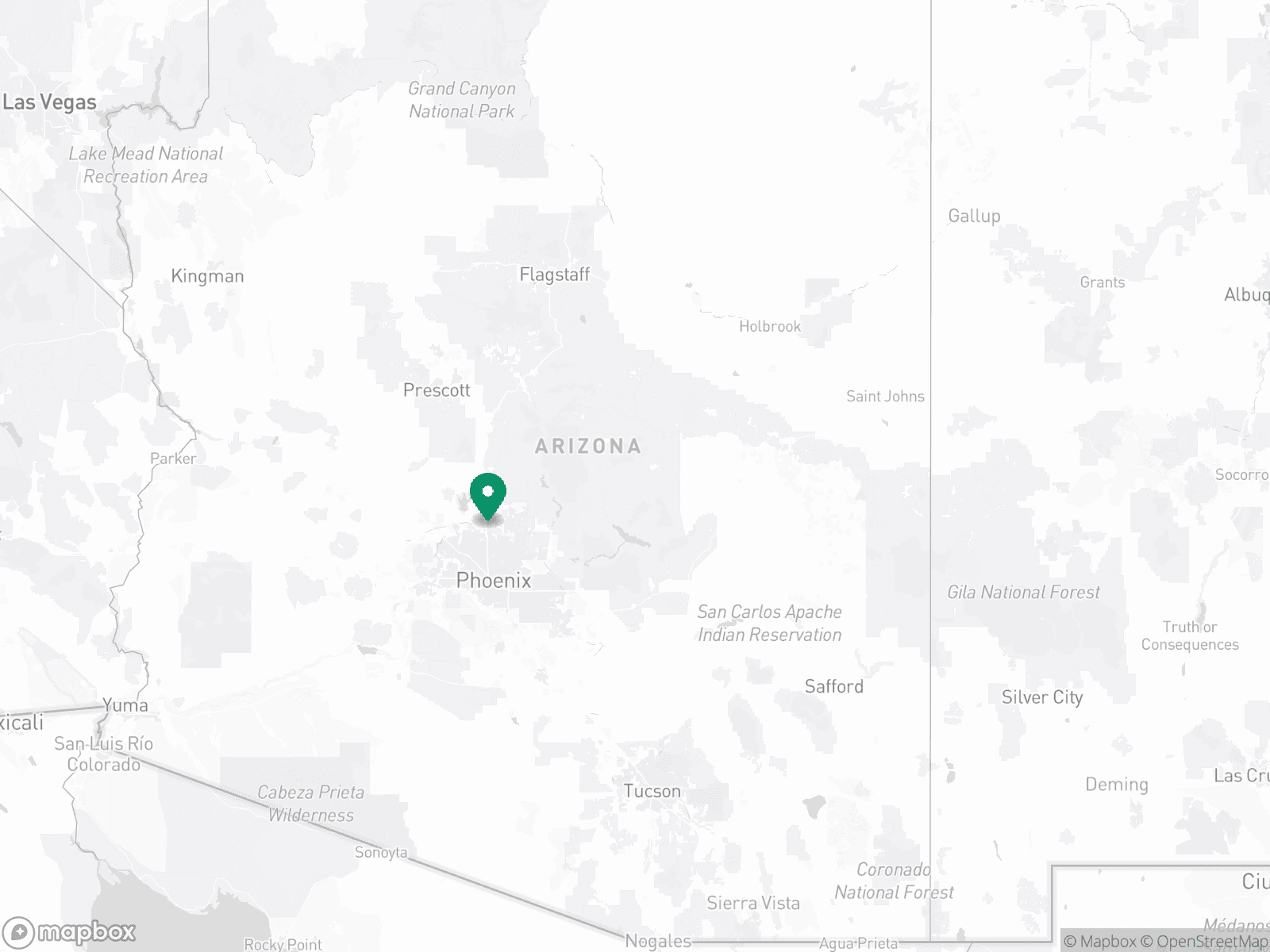 Practice Location Map