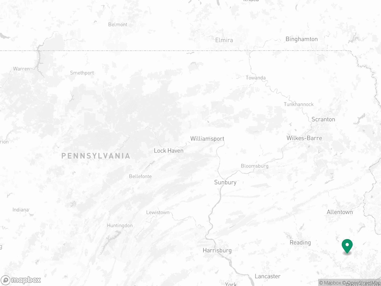 Practice Location Map