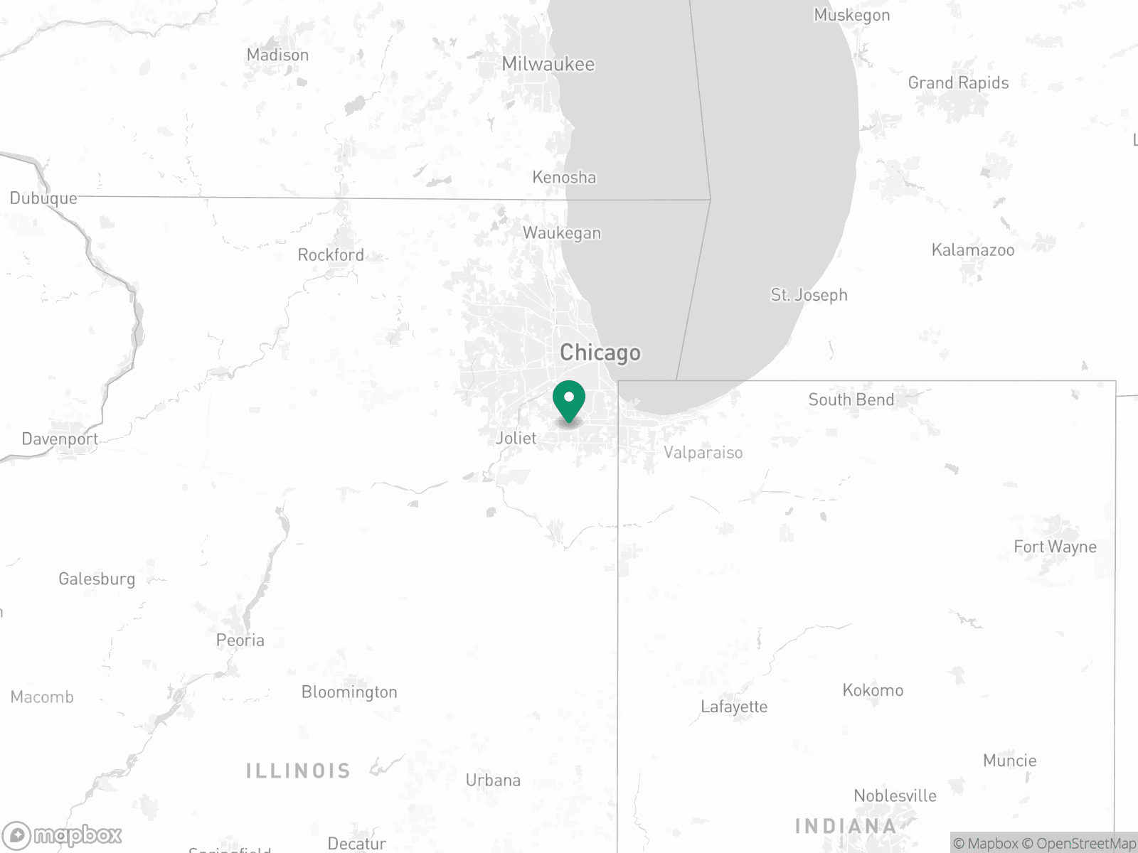 Practice Location Map