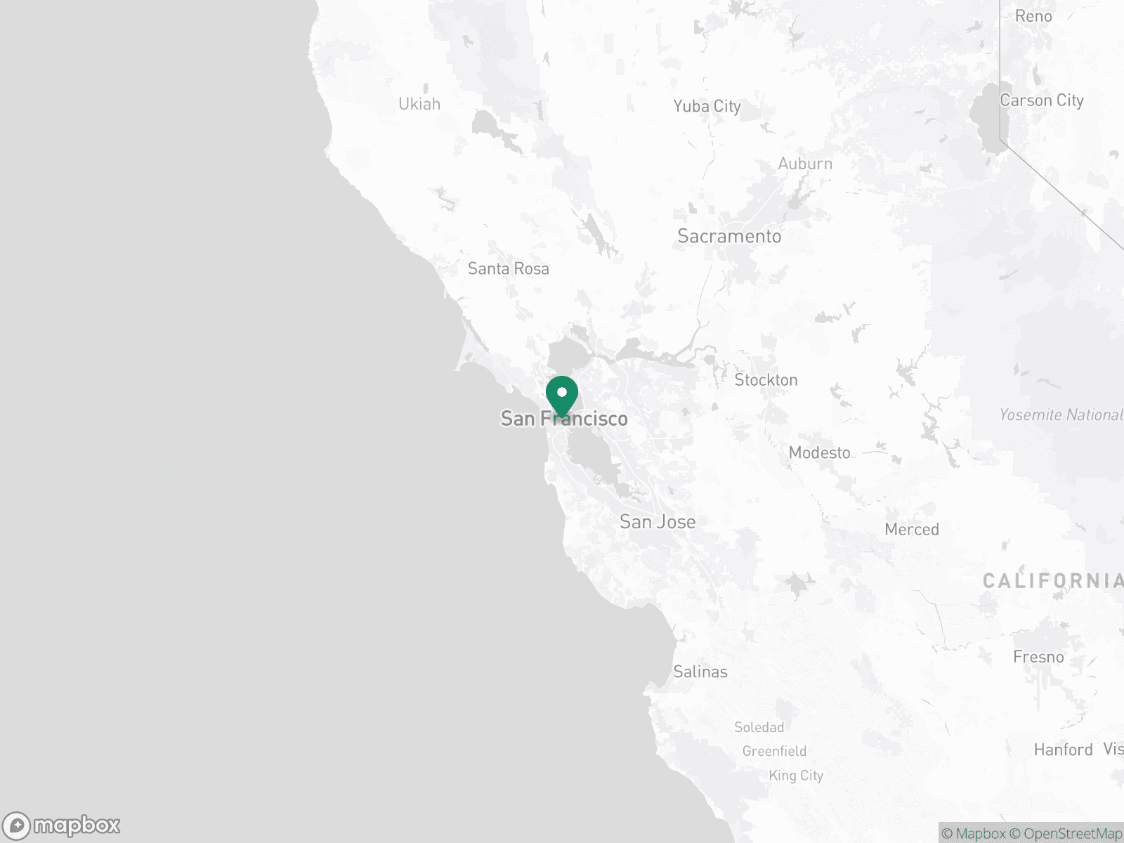 Practice Location Map
