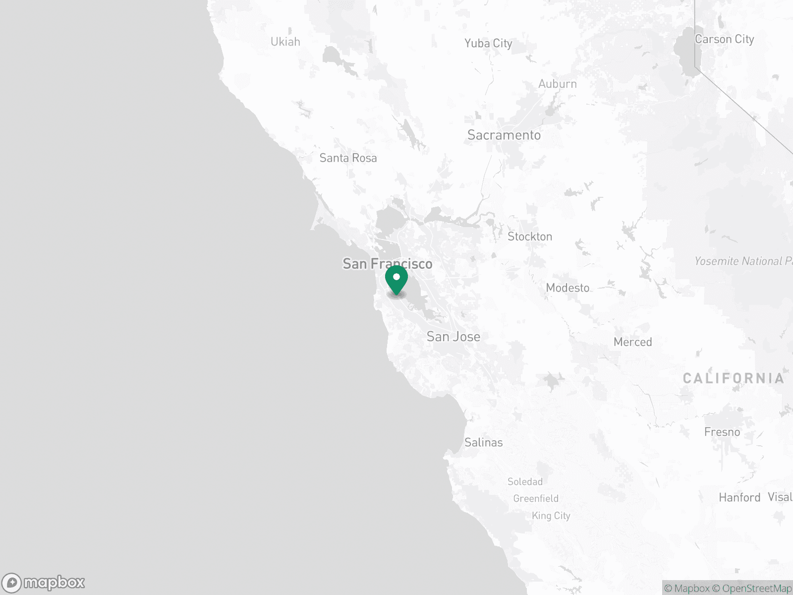 Practice Location Map