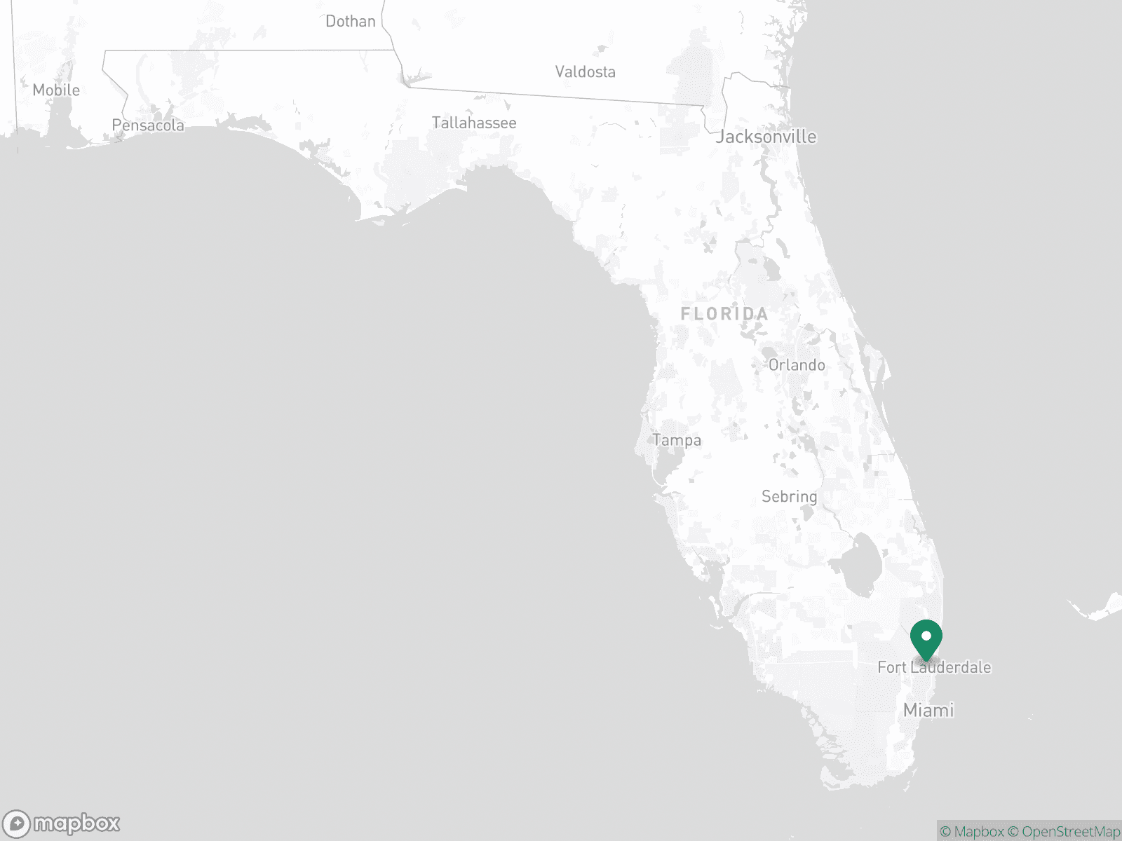 Practice Location Map