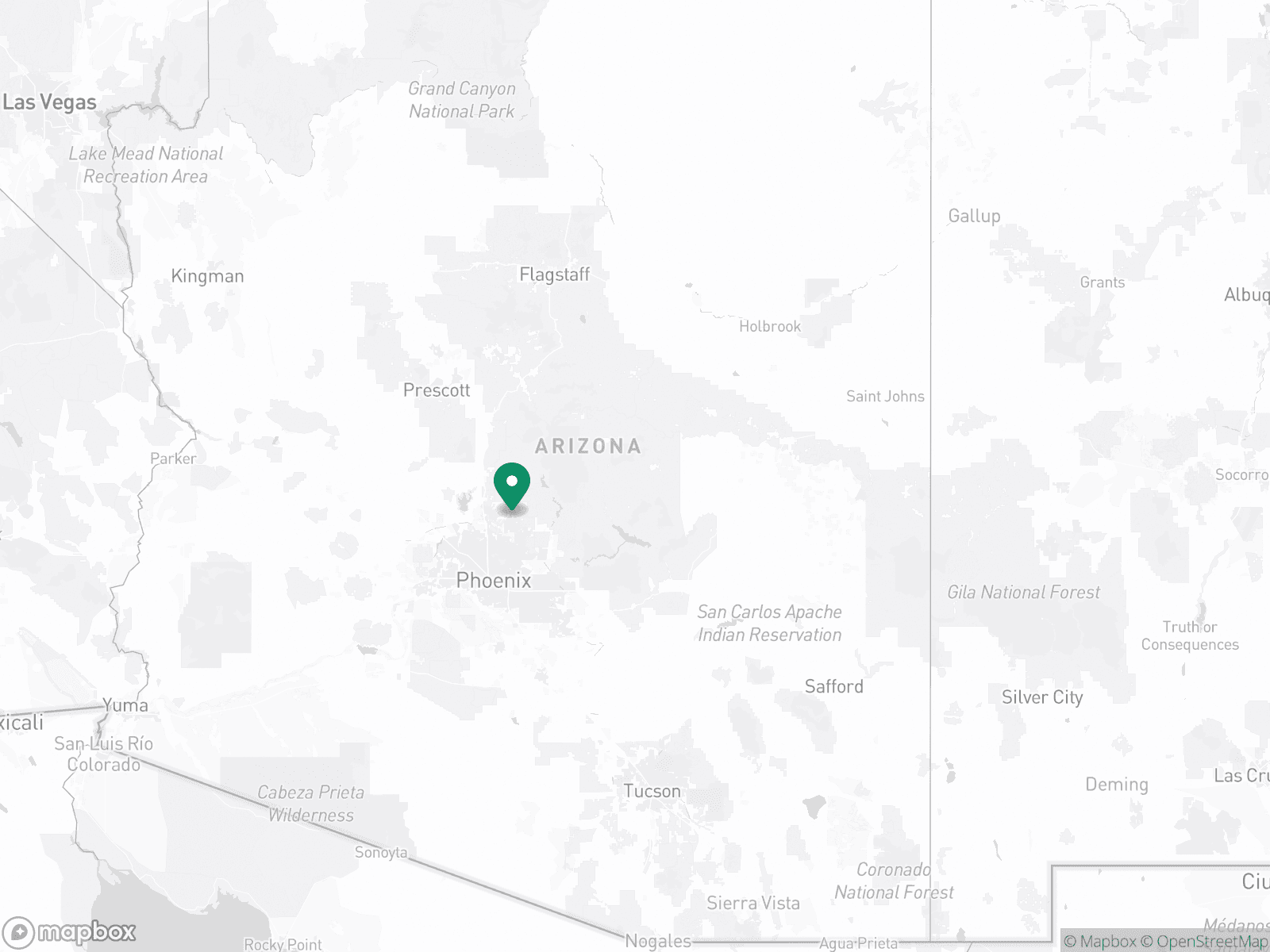 Practice Location Map