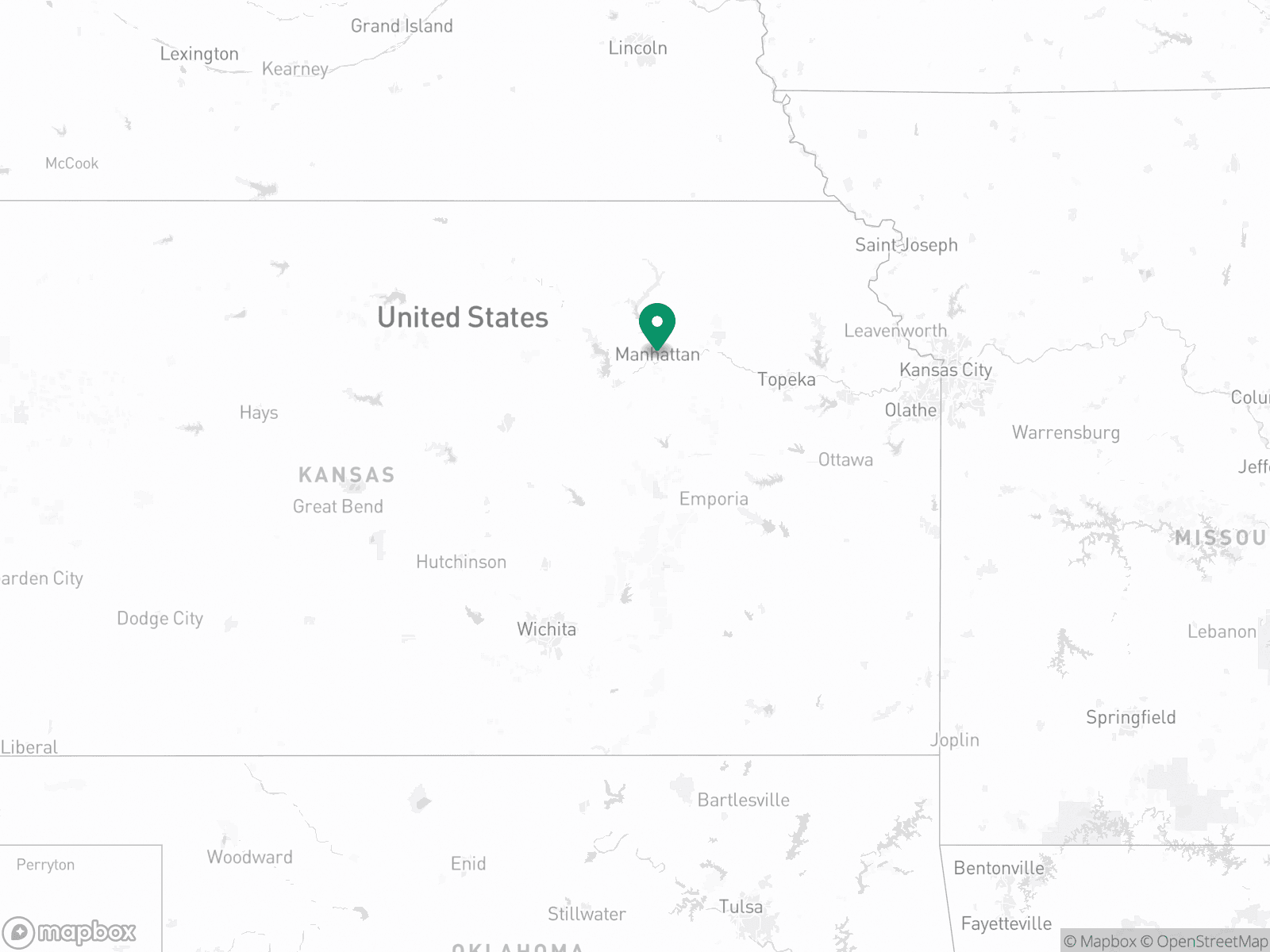 Practice Location Map