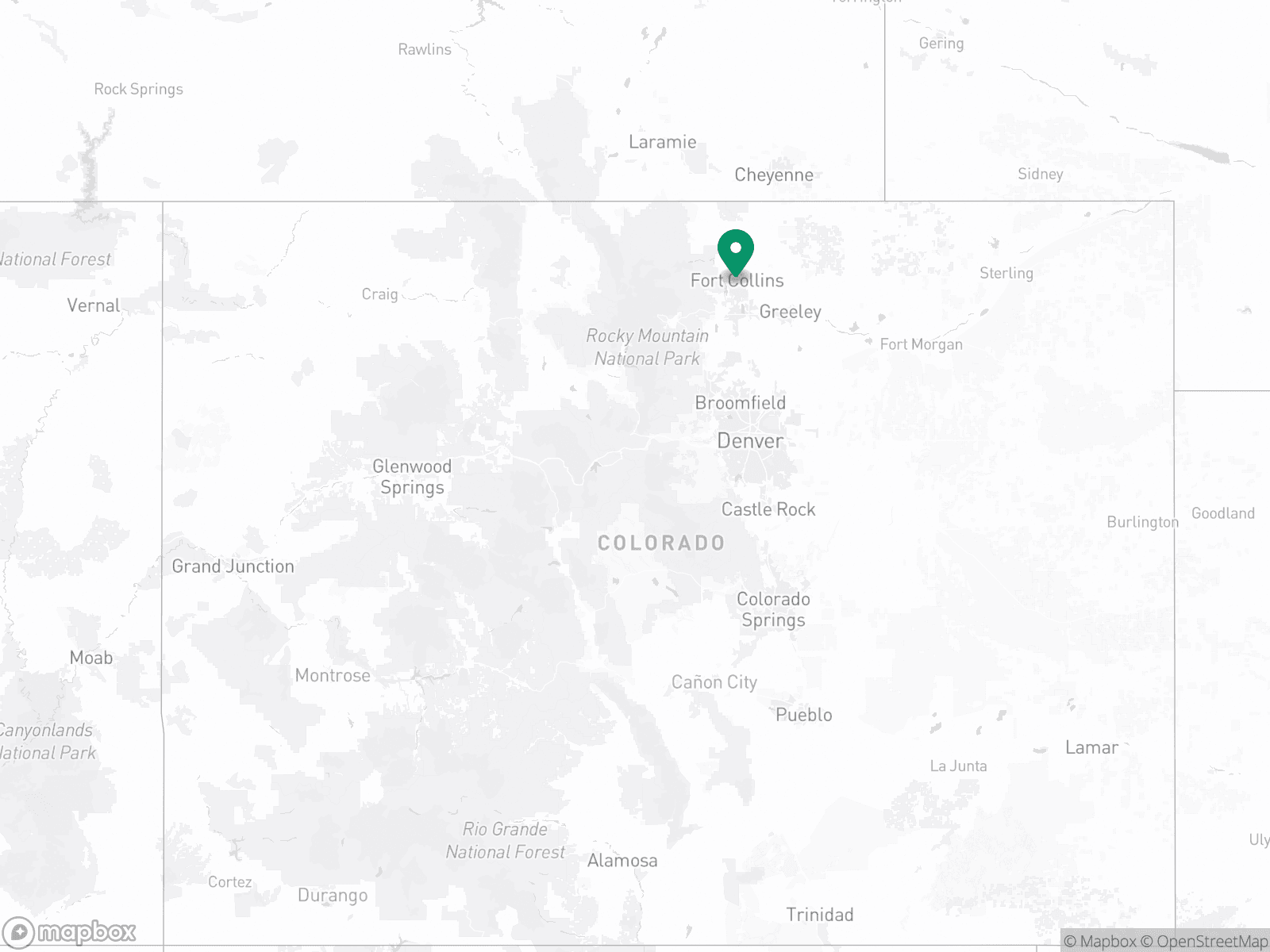 Practice Location Map