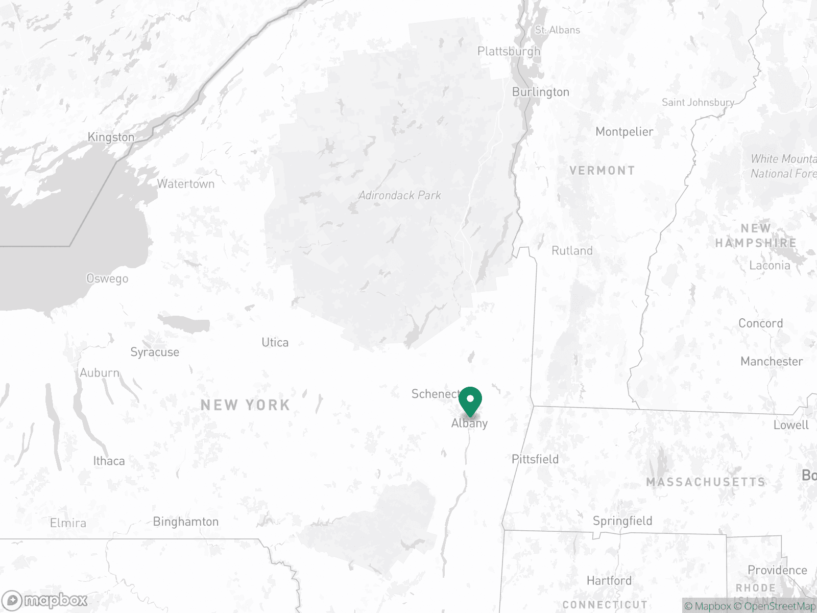 Practice Location Map