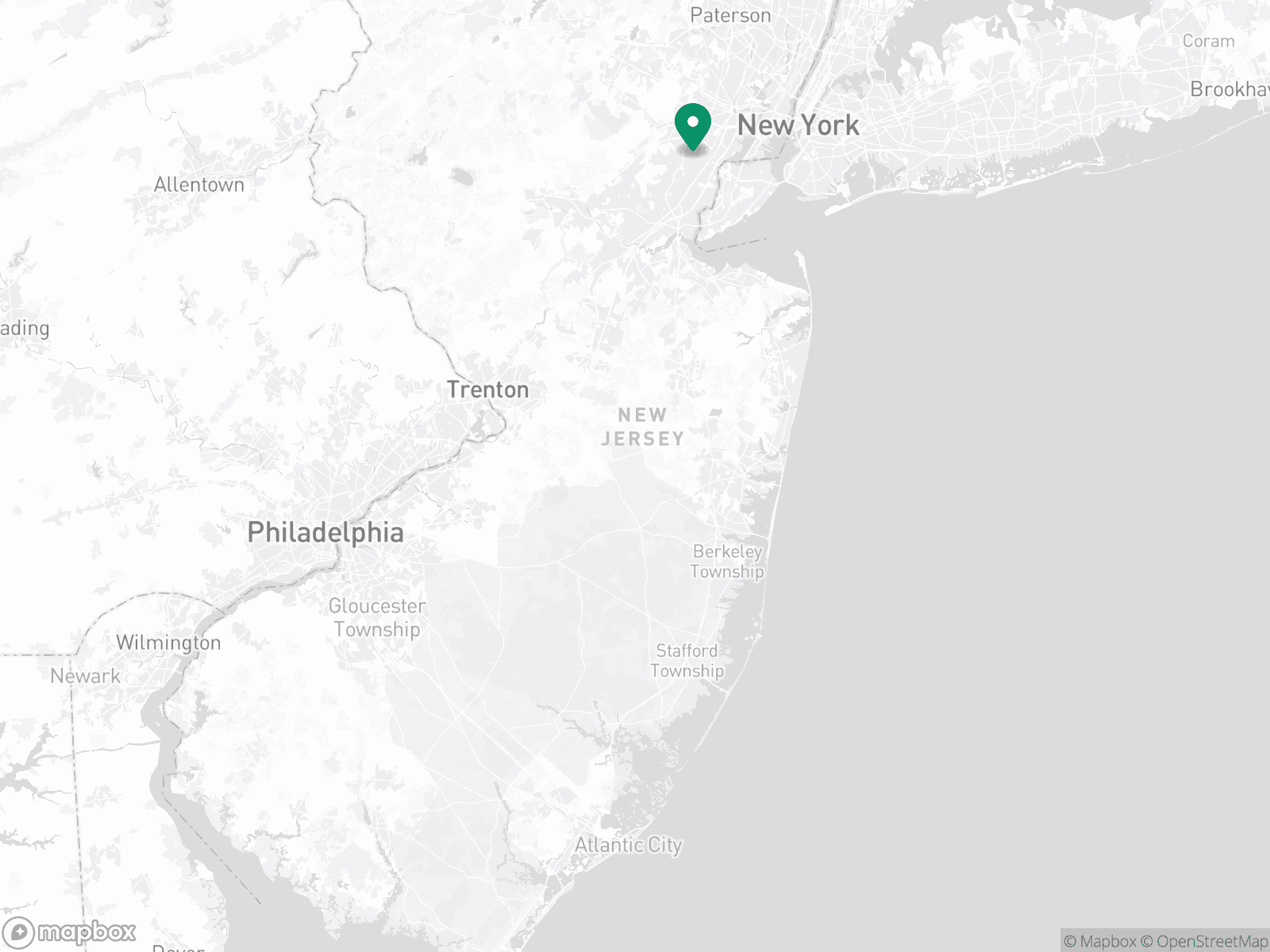 Practice Location Map