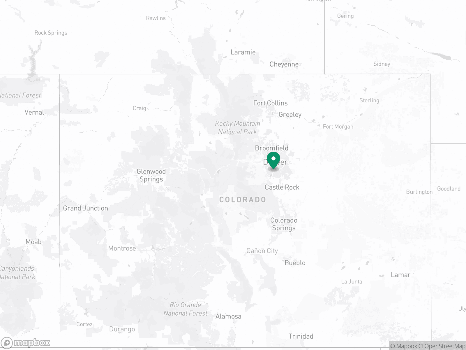 Practice Location Map