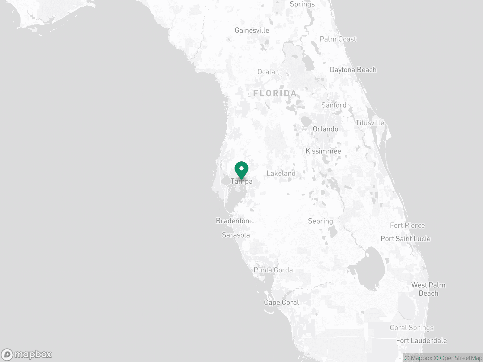 Practice Location Map
