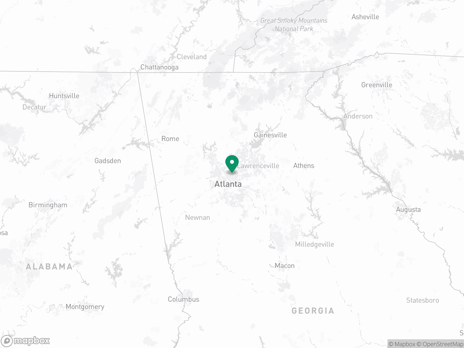 Practice Location Map