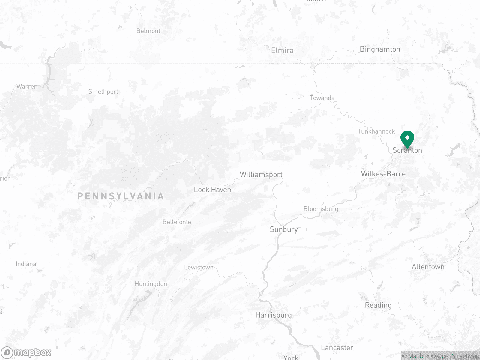 Practice Location Map