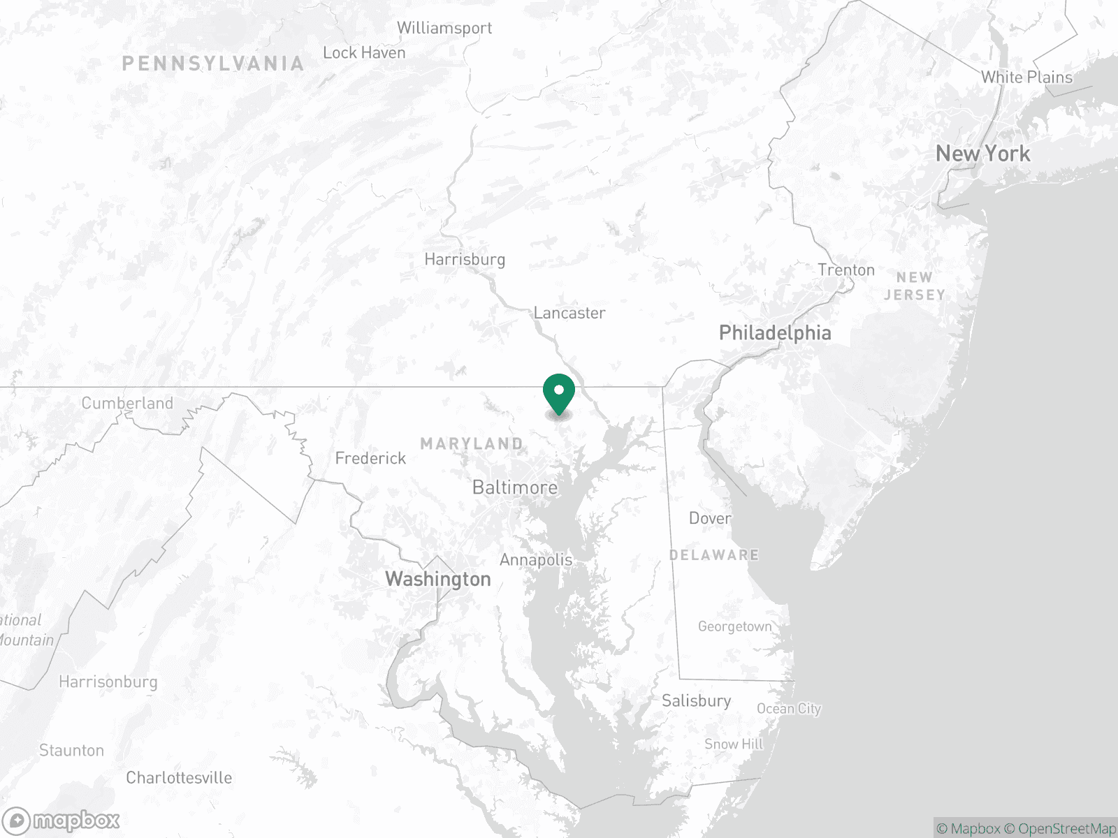 Practice Location Map