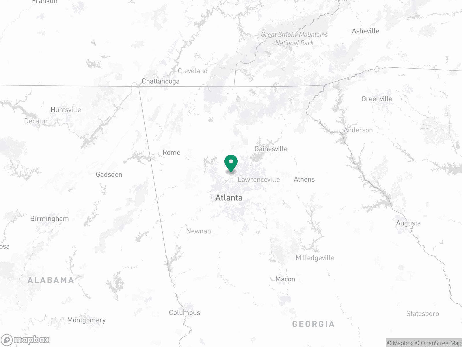 Practice Location Map