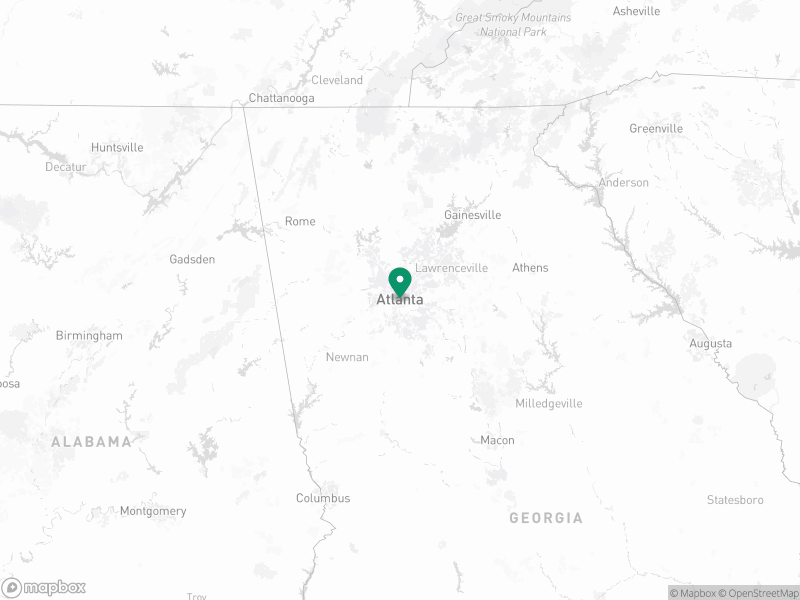 Practice Location Map