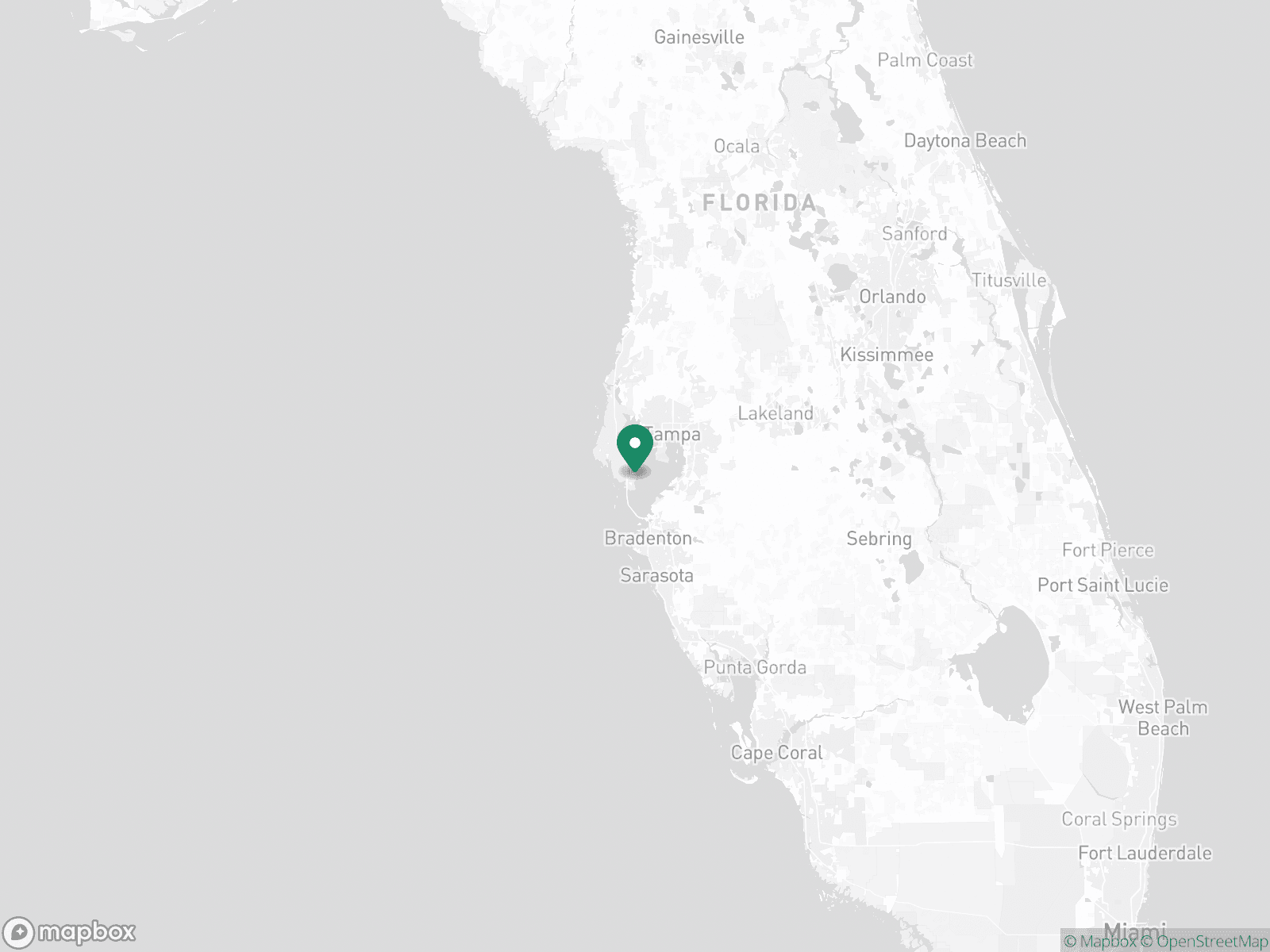 Practice Location Map