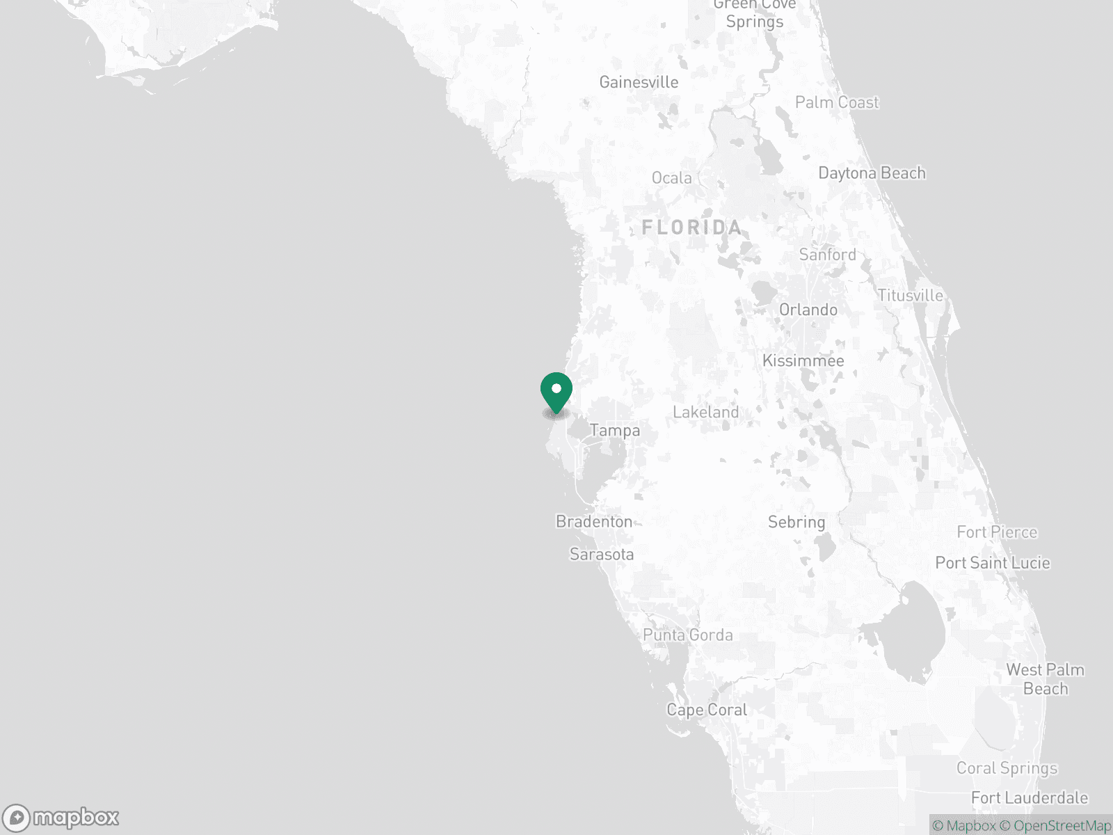 Practice Location Map