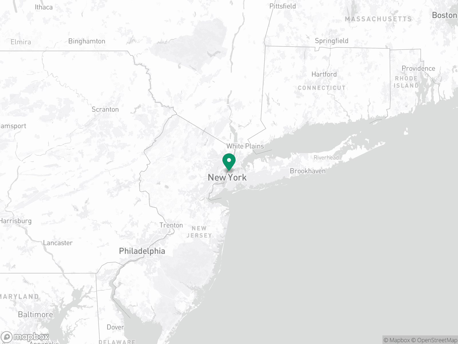 Practice Location Map