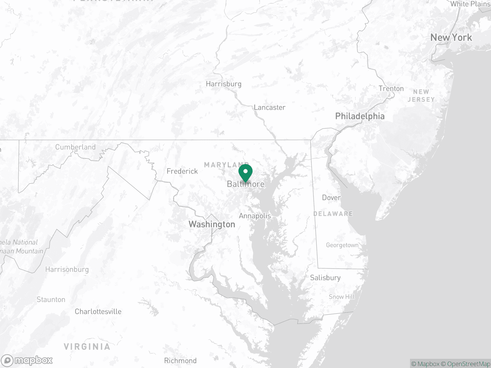 Practice Location Map