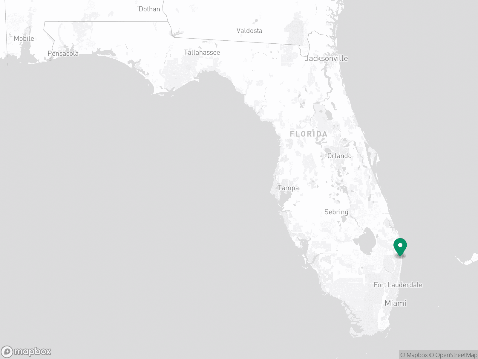Practice Location Map