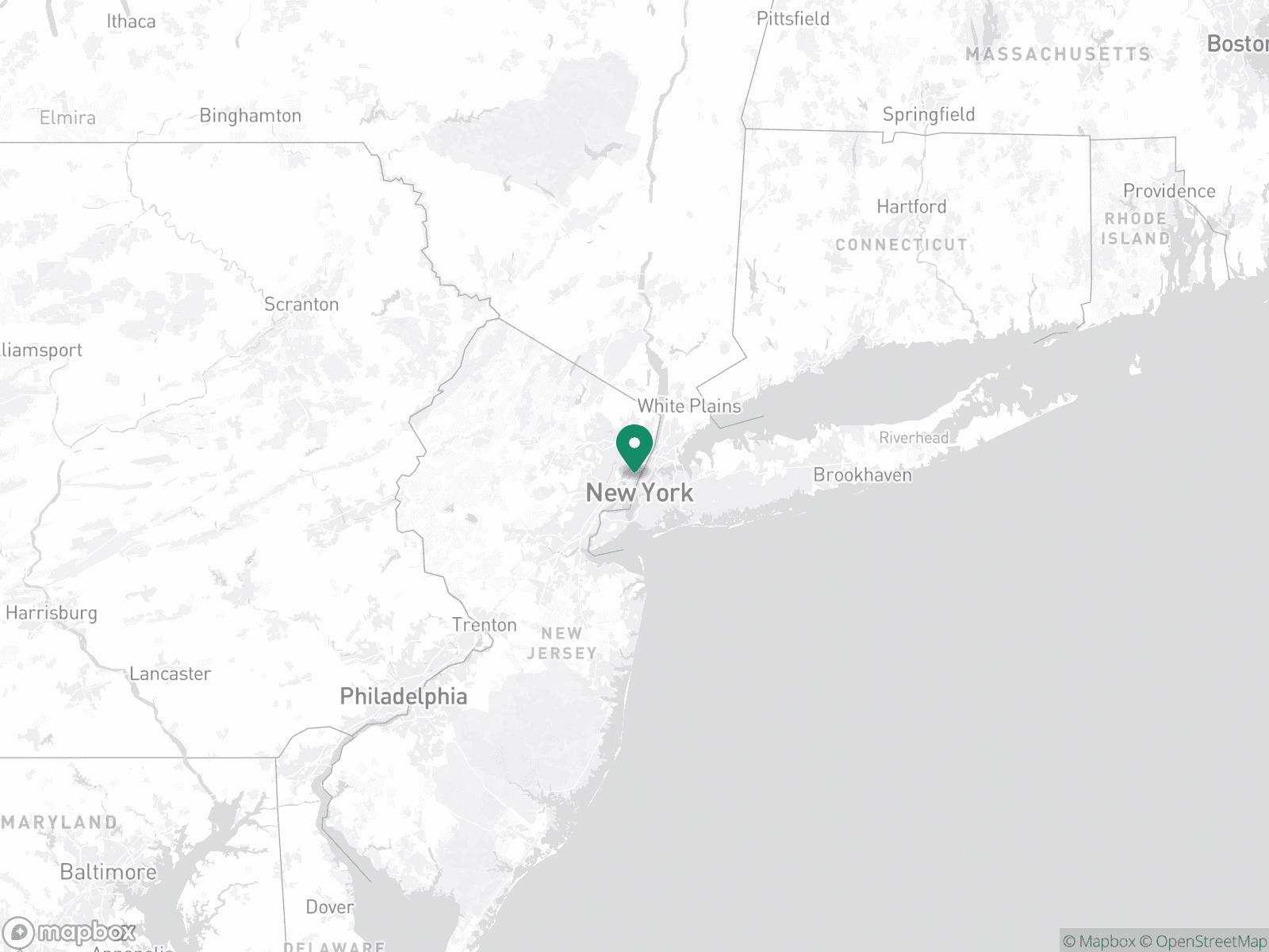 Practice Location Map