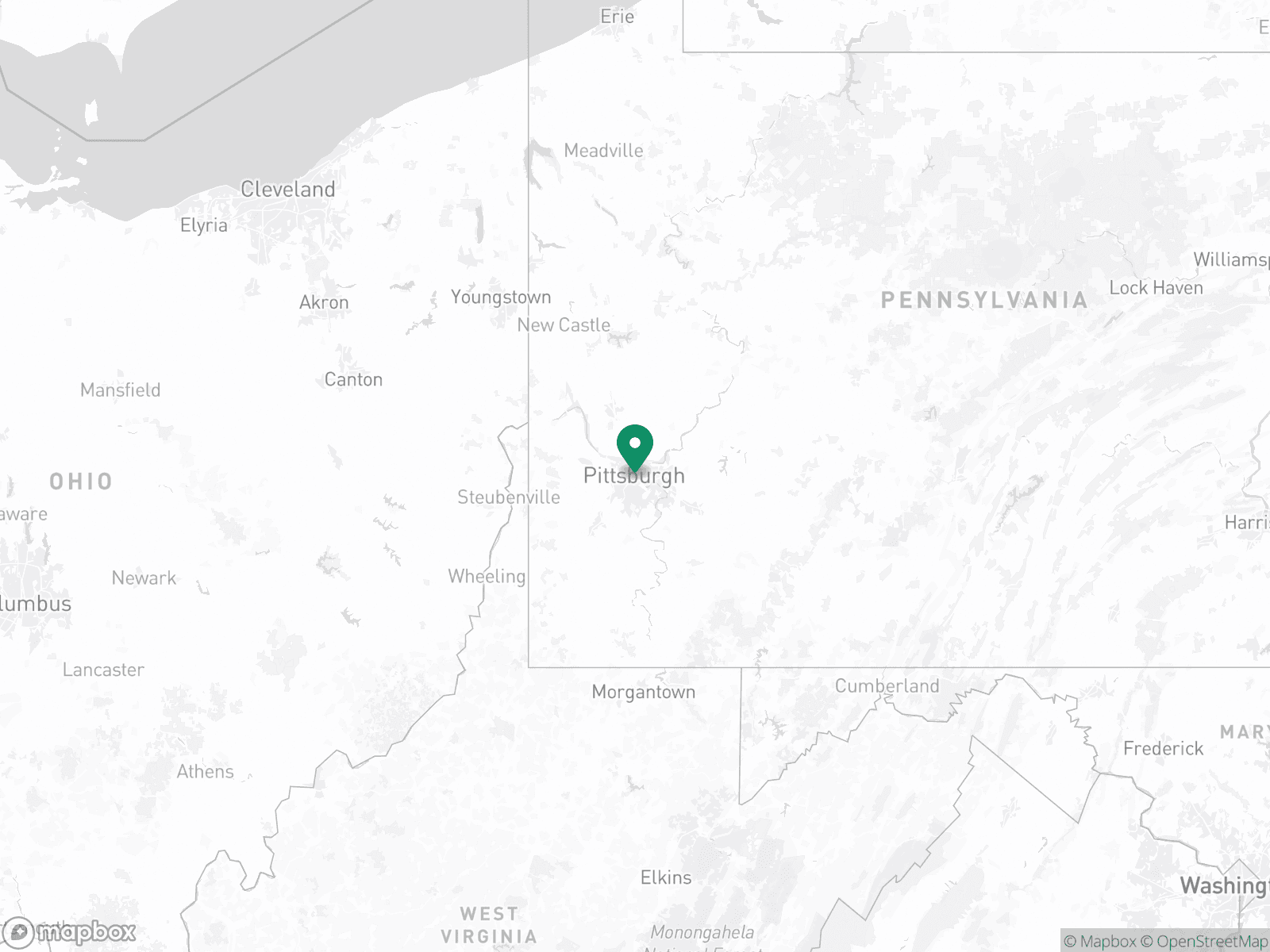 Practice Location Map